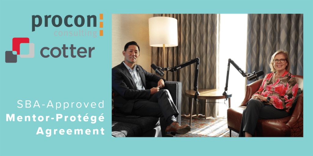 Still from The Build Up Podcast featuring Procon Founder Kyu Jung and Cotter Founder Anne Edwards-Cotter