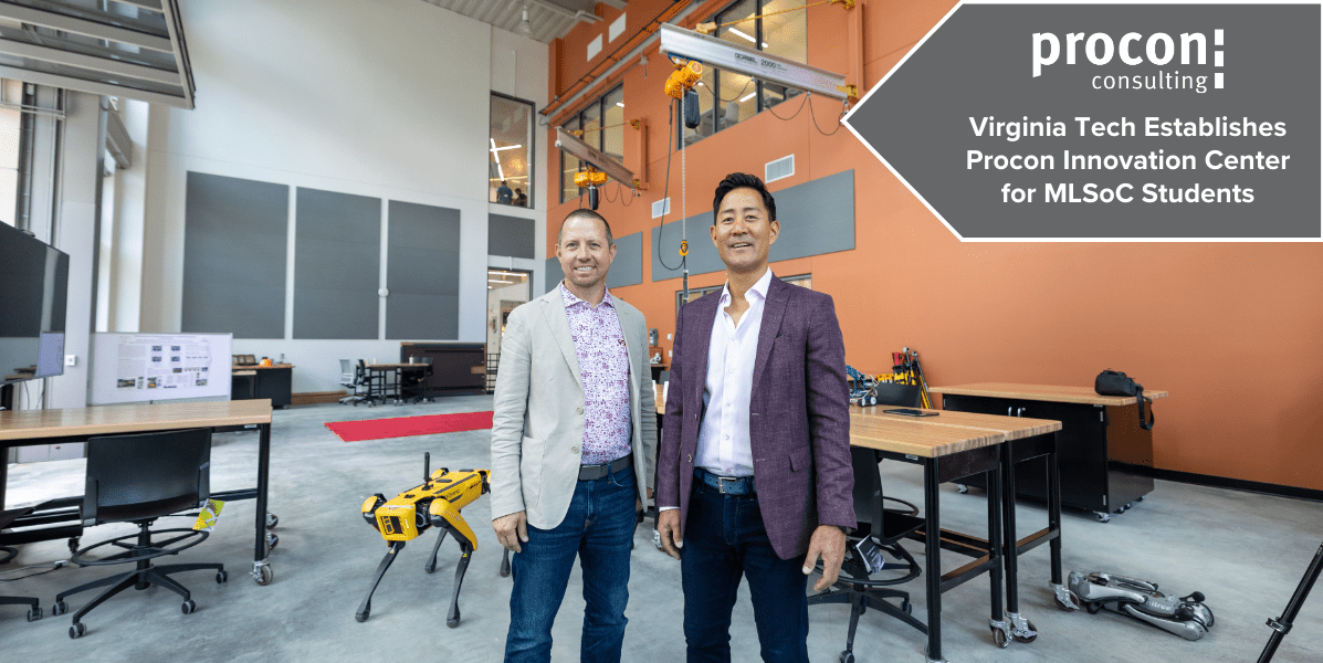 Procon Co-founders in VT Innovation Center