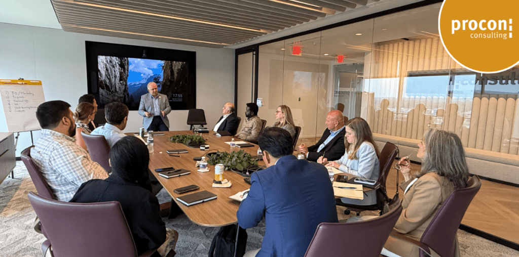 leaders at a conference table